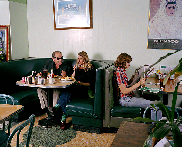 Me and Jack, C-Print, 20x24" 2005 by Diane Meyer. (Totally posting without asking permission first, which I normally would do, but that's what family is for right?? :D)