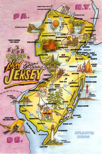 NJ Map